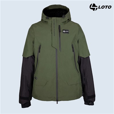 Ġakketta tal-Iski li ma jgħaddix ilma mill-irġiel