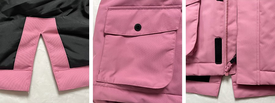 girls padded outerwear detail girls padded outerwear detail